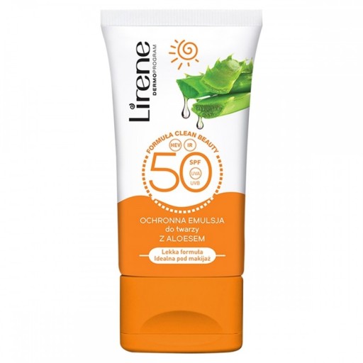 كريم الحماية من الشمس بخلاصة الصبار 50، 50 مل Sun Protect Aloe SPF 50 , 50 ml
