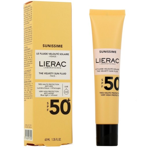 واقي شمس صنيسيم ذا فيلفيت صن فلويد فيس بعامل حماية 50, 40 مل Sunissime The Velvety Sun Fluid Face SPF 50, 40 ml
