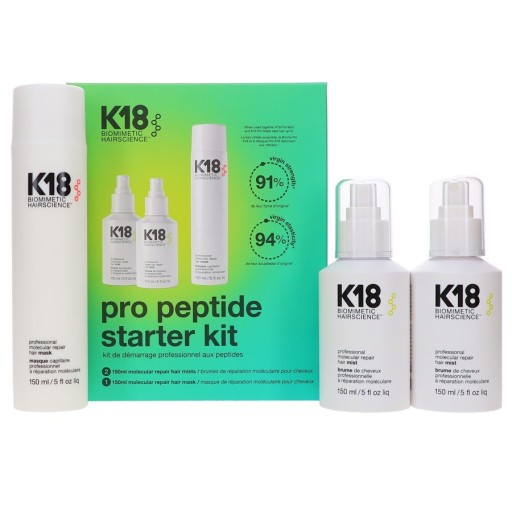مجموعة الشعر بالببتيدات الاحترافية Pro Peptide Starter Kit