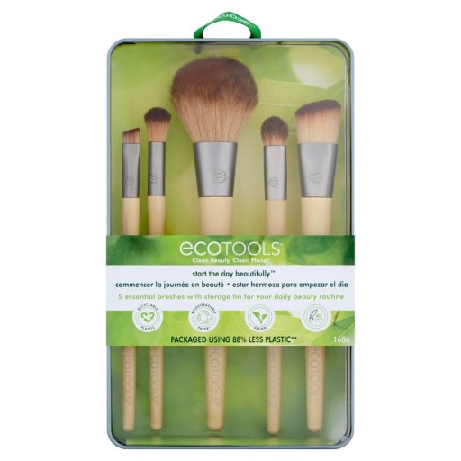 مجموعة فرش المكياج ستارت ذا داي بيوتفللي 5 قطع Start The Day Beautifully Makeup Brush Set 5 PCS