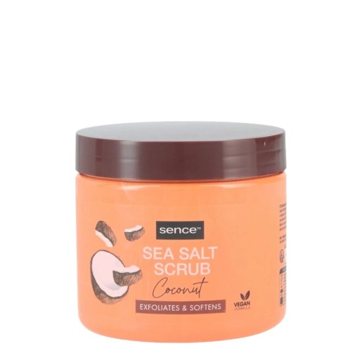 مقشر الجسم بملح البحر وجوز الهند 500 غم Body scrub With Sea Salt & Coconut 500 g