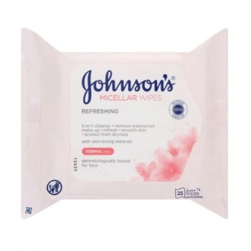 مناديل منعشة مزيلة للمكياج 25 منديل Refreshing Makeup Removing Wipes 25 Wipes