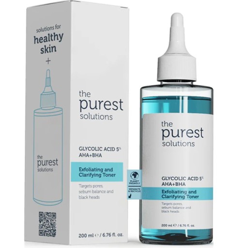 تونر مقشر ومنقي 200 مل Exfoliating and Clarifying Toner 200 ml