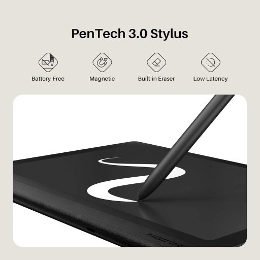 دفتر HUION Note E رقمي ذكي 8.4 إنش بذاكرة 6GB + 128GB مع قلم مغناطيسي بدون بطارية HUION Note E X50 8.4" Smart Digital Notebook 6GB RAM 128GB Storage with Battery-Free Magnetic Pen