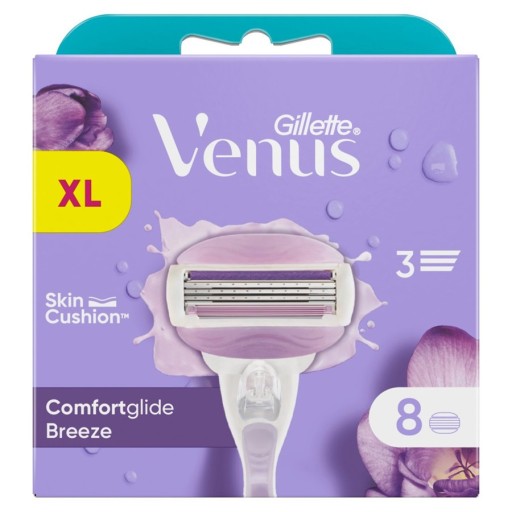 شفرات الحلاقة  كومفورت جلايد بريز 8 قطع Comfort Glide Breeze Razor Blades 8 PCS