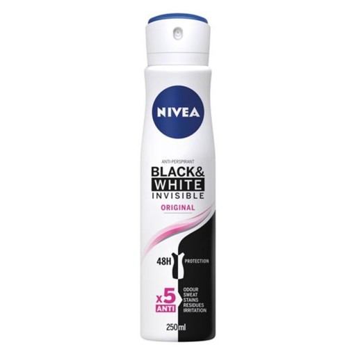بخاخ مزيل العرق بلاك اند وايت كلير 250 مل Deodorant Spray Black & White Clear 250 ml
