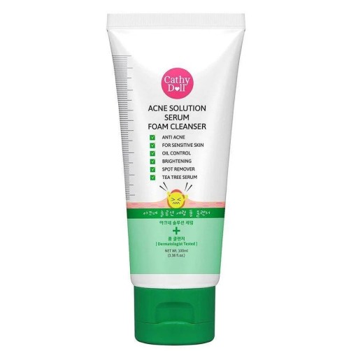 سيروم منظف رغوي لعلاج حب الشباب 100 مل Acne Solution Serum Foam Cleanser 100 ml
