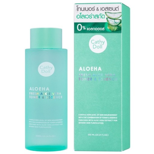 تونر بخلاصة الصبار المنعش 300 مل Aloe Ha Fresh Aloe Vera Toner&Essence 300 ml