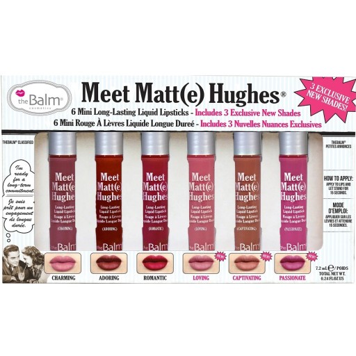 مجموعة احمر الشفاه ميت مات هيوز 6 قطع Meet Matte Hughes Mini Kit 6 PCS