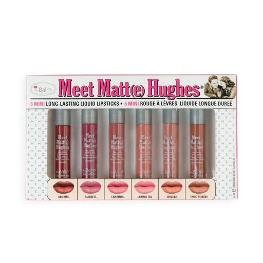 مجموعة احمر الشفاه ميت مات هيوز 6 قطع Meet Matte Hughes Mini Kit 6 PCS