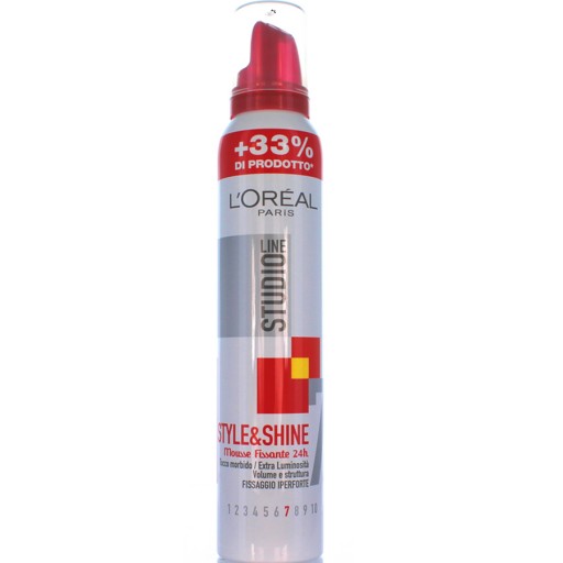 مثبت الشعر ستايل & شاين 150 مل Studio Line Style & Shine Mousse 150 ml