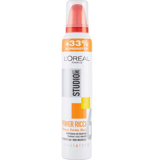 موس للشعر المجعد 200 مل Studio Line Mousse Power Ricci 200 ml