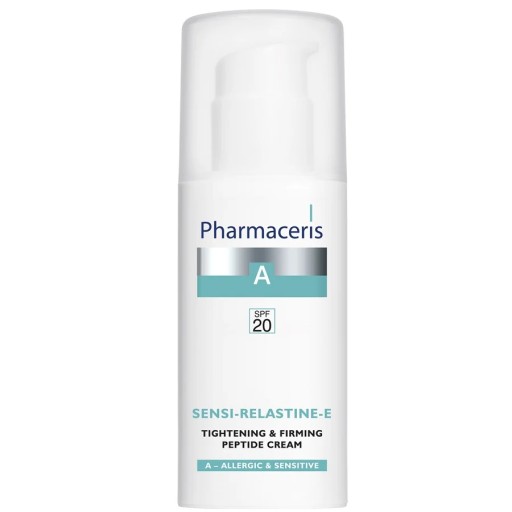 كريم شد الوجه سينسي ريلاستين إي بعامل حماية من الشمس 20, 50 مل A Sensi Relatine E peptide tightening and firming face cream SPF 20, 50 ml
