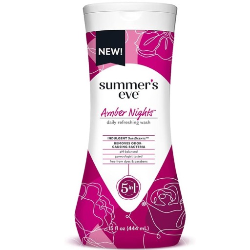 غسول التنظيف النسائي عنبر نايتس 444 مل Amber Nights Feminine Cleansing Wash 444 ml