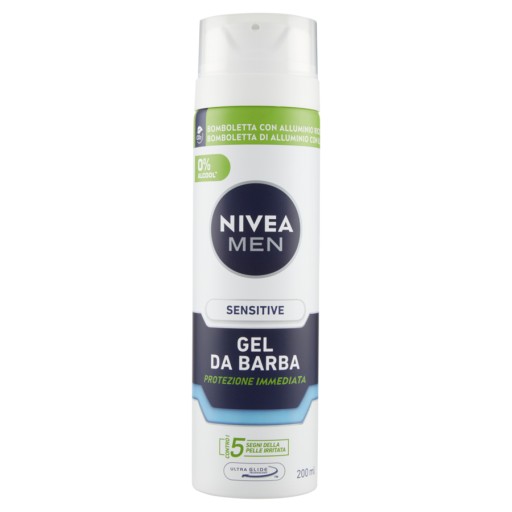 جل حلاقة للبشرة الحساسة 200 مل Da Barba Shaving Gel for Sensitive Skin 200 ml