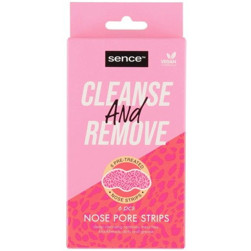 شرائح تنظيف مسام الأنف جلو جيرلز 6 قطع Glow Girls Nose Pore Strips 6 PCS