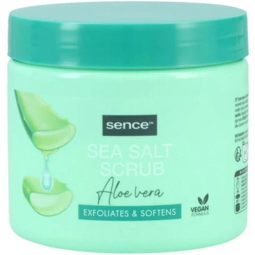 سكراب ملح البحر بالصبار 500 غم Sea Salt Scrub Aloe Vera 500 g