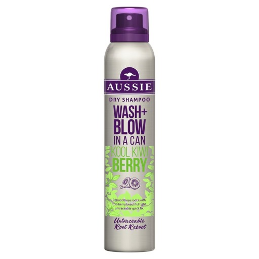 شامبو جاف بالكيوي والتوت 180 مل Wash + Blow Kool Kiwi Berry Dry Shampoo 180 ml