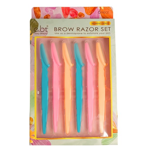 مجموعة شفرات الحواجب 6 قطع Brow Razor Set 6PCS