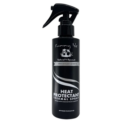 بخاخ بزيت الخروع الأسود الجامايكي للحماية من الحرارة  177.4 مل Jamaican Black Castor Oil Heat Protectant Thermal Spray 177.4 ml