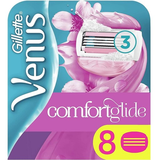 ماكينة الحلاقة كمفورت جلايد سبا بريز 8 قطع Comfort Glide Spa Breeze 8 PCS