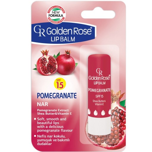 مرطب الشفاه بالرمان بعامل وقاية 15 Lip Balm Pomegranate SPF 15