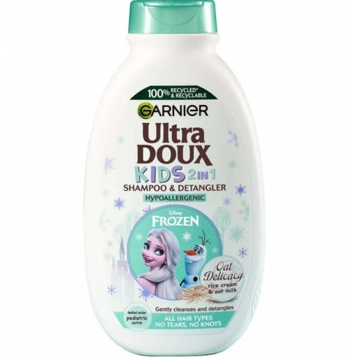 شامبو وبلسم للأطفال 2 في 1 بكريم الأرز وحليب الشوفان 400 مل 2 in 1 Shampoo and Conditioner with Rice Cream & Oat Milk 400 ml