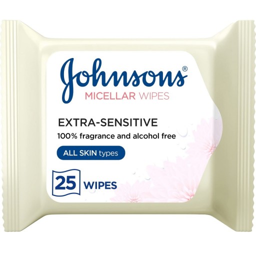 مناديل ميسيلار فائقة الحساسية 25 قطعة Micellar Extra Sensitive Wipes 25 PCS
