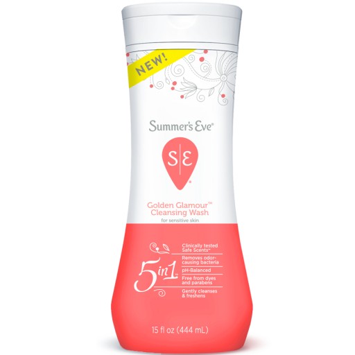 غسول منظف جولدن جلامور للمناطق الحساسة 444 مل Golden Glamour Cleansing Wash 444 ml