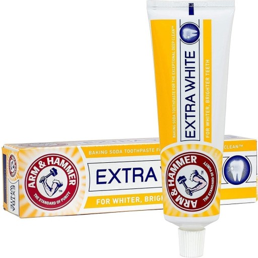 معجون أسنان لتبييض مضاعف 125 غم Extra White Toothpaste 125 g