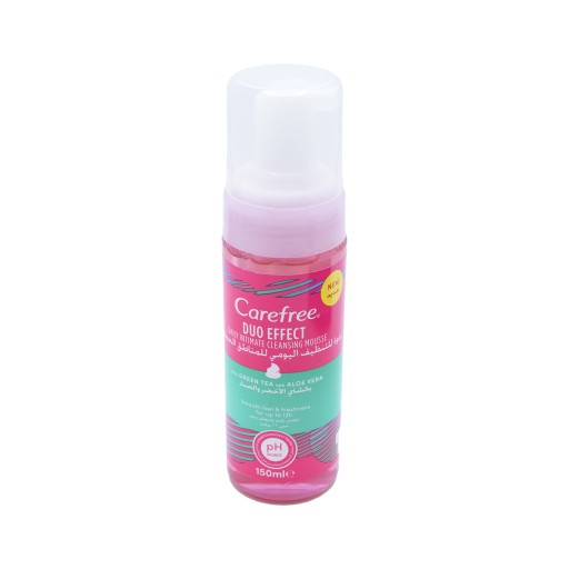غسول التطهير اليومي للمناطق الحساسة بتأثير مزدوج 150 مل Daily Intimate Cleansing Mousse Duo Effect 150 ml