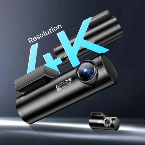 كاميرا داش كام M300S 1 قناة 4K مع بطاقة TF سعة 64 جيجابايت DashCam M300S 1 Channel 4K with 64GB TF card