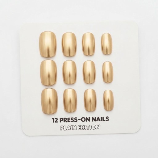 مجموعة أظافر تركيب (12 قطعة) Press-On Nails Set (12 Pieces)