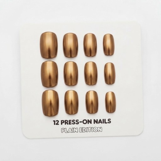 مجموعة أظافر تركيب (12 قطعة) Press-On Nails Set (12 Pieces)
