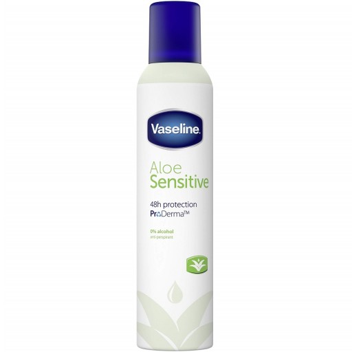 بخاخ مزيل العرق بحماية لمدة 48 ساعة بخلاصة الصبار للبشرة الحساسة 250 مل Aloe Sensitive 48H Protection Deodorant Spray 250 ml