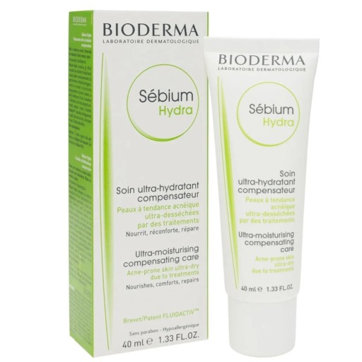 كريم سيبيوم هيدرا لترطيب علاجي فائق 40 مل Sebium Hydra Ultra Moisturising Compensating Care 40 ml