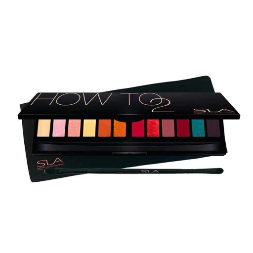 باليت ظلال العيون هو تو How To Palette