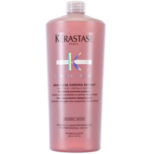 شامبو باين ريتش كروما المغذي للشعر 1 لتر Chroma Absolu Bain Riche Chroma Respect Shampoo 1 L