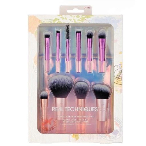 مجموعة فرش الوجه بحجم صغير 11 قطعة Travel Fantasy Mini Face Brush Set 11 PCS