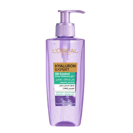 جل منظف عميق للتحكم باللمعان 200 مل Hyaluron Expert Oil Control Deep Cleansing Gel 200 ml