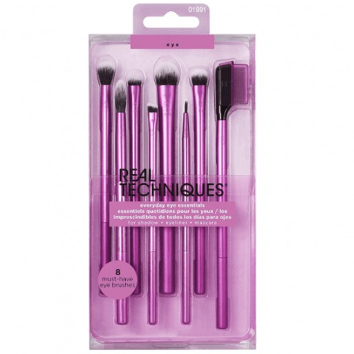 مجموعة فرش العيون الأساسية لكل يوم 8 قطع Everyday Essentials Eye Brush Set 8 PCS