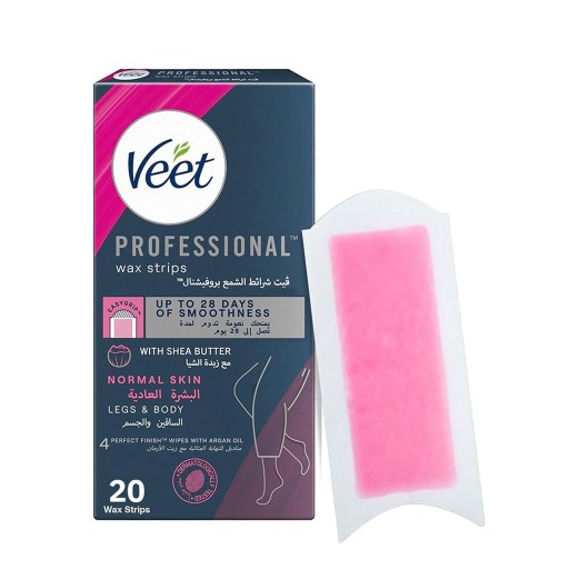 شرائح شمعية للبشرة العادية 20 قطعة Wax Strips For Normal Skin 20 PCS