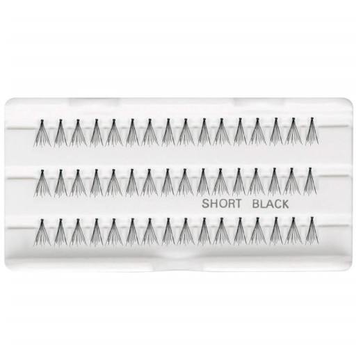 رموش فردية دائمة قصيرة رقم 1 Permanent Individual Lashes Short Black No1