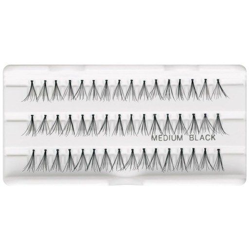 رموش فردية دائمة متوسطة الحجم رقم 2 Permanent Individual Lashes Medium Black No 2