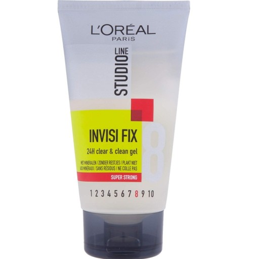 جل ستوديو لاين إنفيزي فكس 8 سوبر سترونك 150 مل Studio Line Invisi Fix 8 Super Strong 150 ml
