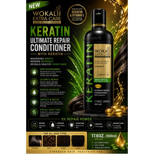 بلسم الشعر الأسود والذهبي (الأخضر) 500 مل Black & Gold Hair Conditioner (Green) 500ml