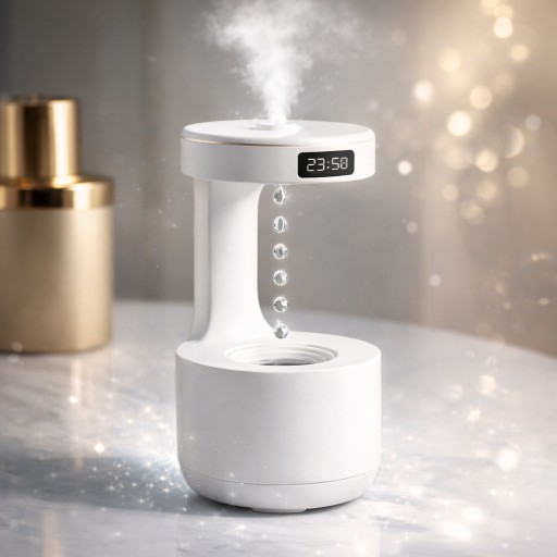 مبخرة ومرطب هواء على شكل قطرات ماء موديل LZ599 LZ599 Water Drop Aroma Diffuser & Humidifier