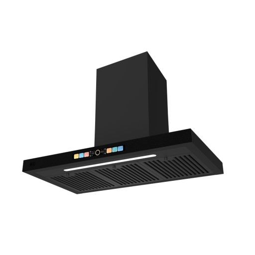 مفرغة هواء 90 سم - أسود مات Cooker Hood 90 Cm-Black Matte