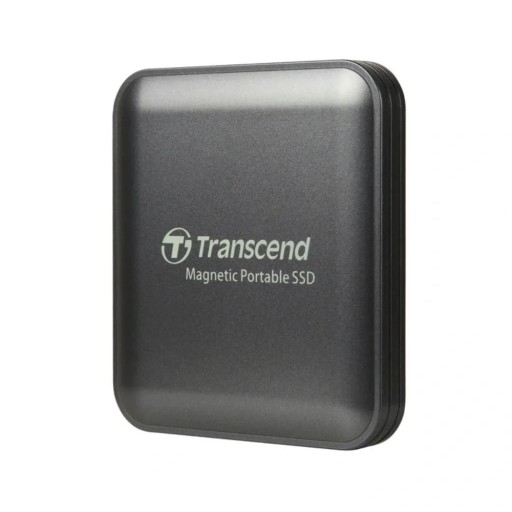 قرص SSD خارجي محمول Transcend 420C بسعة 2TB ومتوافق مع MagSafe ومنفذ USB-C Transcend 420C MagSafe 2TB External SSD USB-C