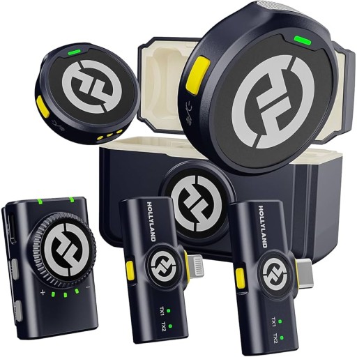 ميكروفون هوليلاند LARK M2 Hollyland LARK M2 Wireless Microphone